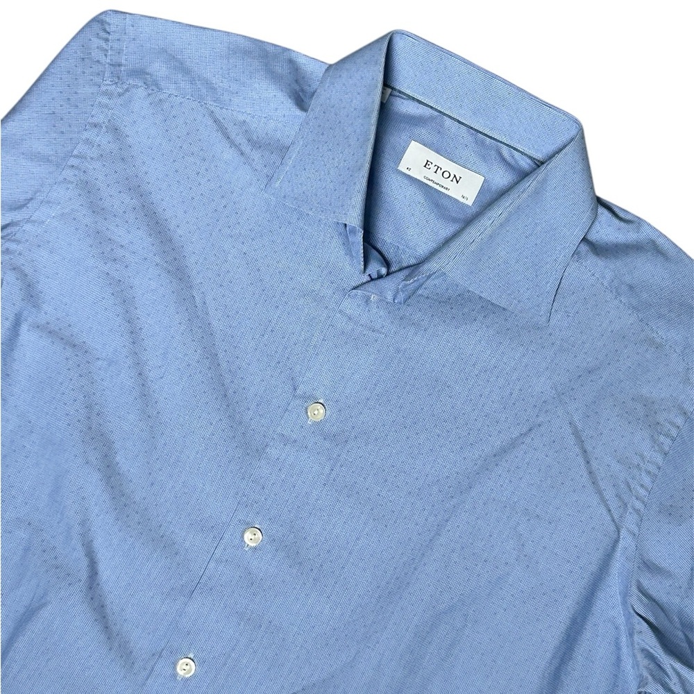 Eton Contemporary Unique Weave Pattern Casual But… - image 5